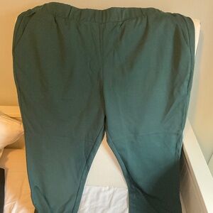 Universal Standard Moro Pocket Ponte Pants in Sea Moss, size L 22-24 NWT